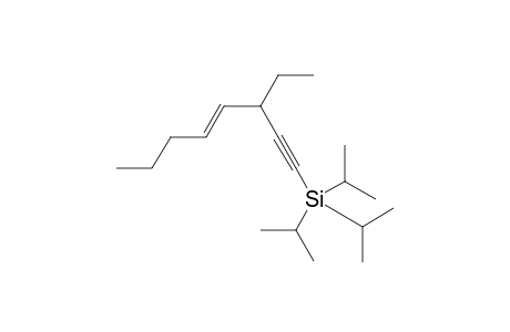 (E)-(3-Ethyloct-4-en-1-yn-1-yl)triisopropylsilane