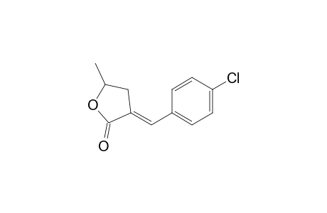 2(3H)-Furanone, 3-[(4-chlorophenyl)methylene]dihydro-5-methyl-, (E)-