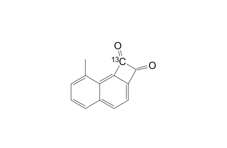 Cyclobuta[a]naphthalene-1,2-dione-1-13C, 8-methyl-