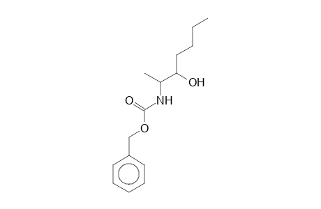 (phenylmethyl) N-(3-oxidanylheptan-2-yl)carbamate