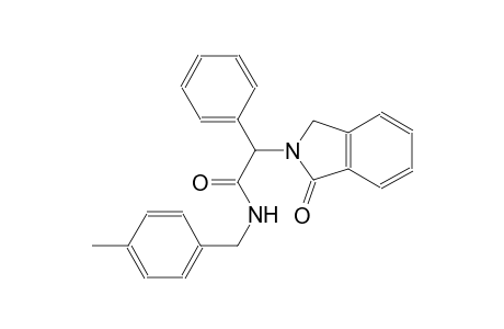1H-isoindole-2-acetamide, 2,3-dihydro-N-[(4-methylphenyl)methyl]-1-oxo-alpha-phenyl-