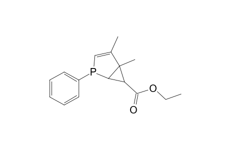 2-Phenyl-4,5-dimethyl-6-(ethoxycarbonyl)-2-phosphabicyclo[3.1.0]hexa-3-ene