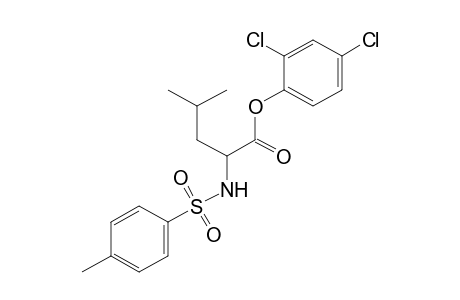 N-(p-TOLYLSULFONYL)-DL-LEUCINE, 2,4-DICHLOROPHENYL ESTER
