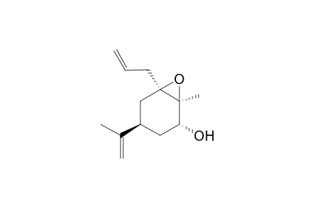 (1S, 2R, 4R, 6R)-6-allyl-1-methyl-4-(prop-1-en-2-yl)-7-oxabicyclo[4.1.0]heptan-2-ol