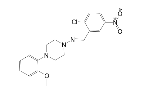 1-piperazinamine, N-[(E)-(2-chloro-5-nitrophenyl)methylidene]-4-(2-methoxyphenyl)-