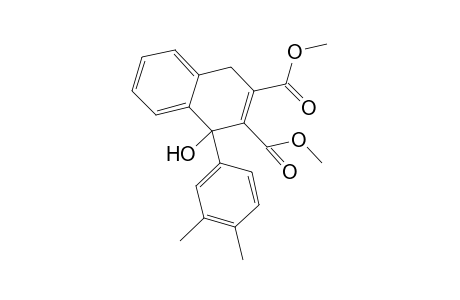 Dimethyl 1-(3,4-dimethylphenyl)-1-hydroxy-1,4-dihydro-2,3-naphthalenedicarboxylate