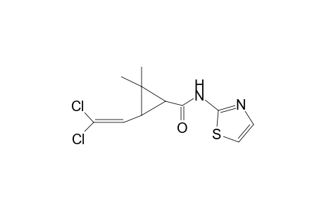 3-(2,2-Dichloro-vinyl)-2,2-dimethyl-cyclopropanecarboxylic acid thiazol-2-ylamide