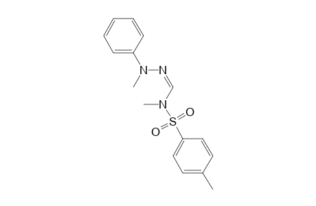 Benzenesulfonamide, N,4-dimethyl-N-[(methylphenylhydrazono)methyl]-