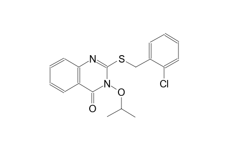 2-[(2-chlorobenzyl)sulfanyl]-3-isopropoxy-4(3H)-quinazolinone