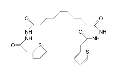 N,N'-Bis(2-thienyl-acetyl)-sebacic acid, dihydrazide