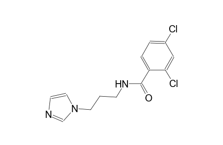 2,4-dichloro-N-[3-(1H-imidazol-1-yl)propyl]benzamide