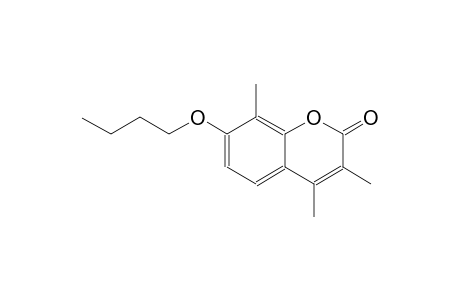 7-butoxy-3,4,8-trimethyl-2H-chromen-2-one