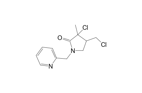 3-Chloro-4-(chloromethyl-3-methyl-1-[(2-pyridyl)methyl]pyrrolidin-2-one