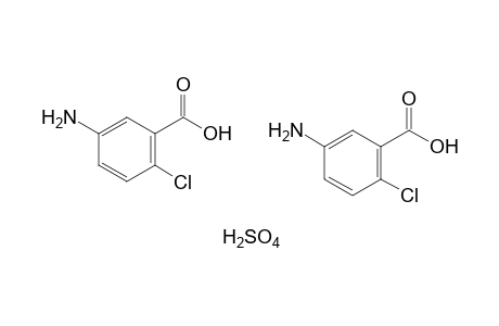 5-amino-2-chlorobenzoic acid, sulfate (1:1)