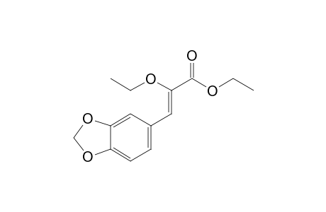 Ethyl (Z)-3-(3,4-methylenedioxyphenyl)-2-ethoxyacrylate