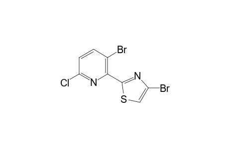 4-bromo-2-(3-bromo-6-chloropyridin-2-yl)thiazole
