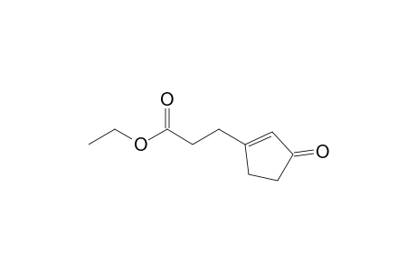 Ethyl .beta.-(1-cyclopenten-3-one)propionate