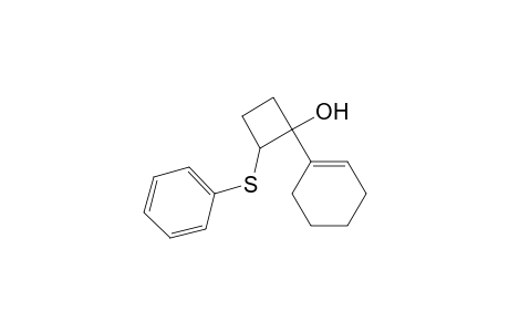 (Z)-2-(Phenylthio)-1-(1-cyclohexenyl)cyclobutanol