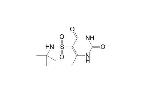 N-(tert-butyl)-6-methyl-2,4-dioxo-1,2,3,4-tetrahydro-5-pyrimidinesulfonamide