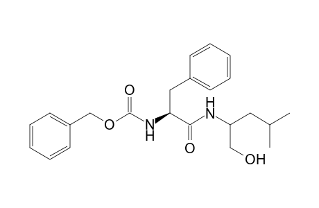 2-[N-(Benzyloxycarbonyl-(S)-phenylalanyl)amino]-4-methylpentan-1-ol
