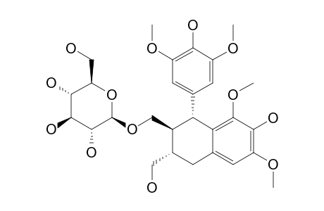 (-)-3-ALPHA-O-(BETA-D-GLUCOPYRANOSYL)-LYONIRESINOL