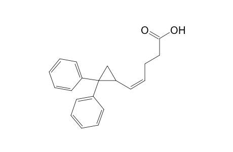 (Z)-5-(2,2-Diphenylcyclopropyl)-4-pentenoic acid