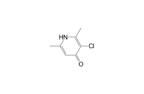 3-Chloro-2,6-dimethyl-4-pyridinol