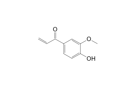 1-(4-hydroxy-3-methoxyphenyl)-2-propen-1-one
