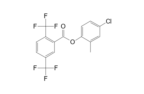 2,5-di(Trifluoromethyl)benzoic acid, 4-chloro-2-methylphenyl ester