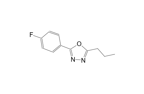 2-(4-Fluorophenyl)-5-propyl-1,3,4-oxadiazole