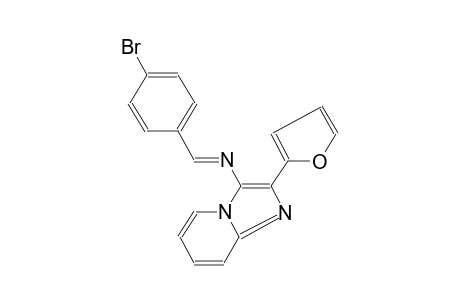 imidazo[1,2-a]pyridin-3-amine, N-[(E)-(4-bromophenyl)methylidene]-2-(2-furanyl)-