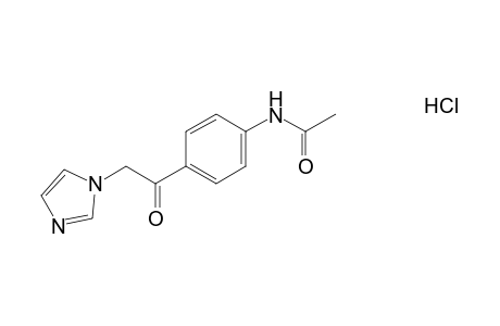 4'-[(imidazol-1-yl)acetyl]acetanilide, monohydrochloride
