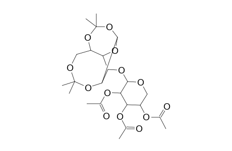 alpha-D-GLUCOFURANOSE, 3-O-(2,3,4-TRI-O-ACETYL-alpha-D-RIBOPYRANOSYL)-1,2-5,6-DI-O-ISOPROPYLIDEN-