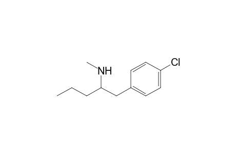 1-(4-Chlorophenyl)-N-methyl-2-pentanamine