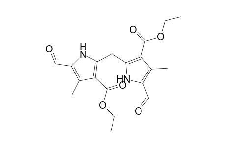 2-[(3-carbethoxy-5-formyl-4-methyl-1H-pyrrol-2-yl)methyl]-5-formyl-4-methyl-1H-pyrrole-3-carboxylic acid ethyl ester