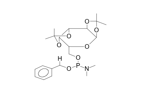 O-BENZYLDIMETHYLAMIDO(1,2;3,4-DI-O-ISOPROPYLIDENE-ALPHA-D-GALACTOPYRANOSO-6)PHOSPHITE