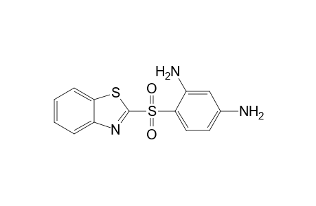 4-(1,3-benzothiazol-2-ylsulfonyl)benzene-1,3-diamine