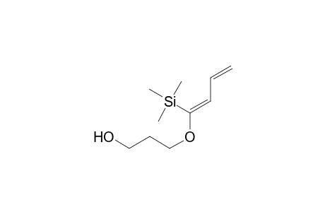 3-(1-Trimethylsilylbuta-1,3-dienyloxy)propan-1-ol