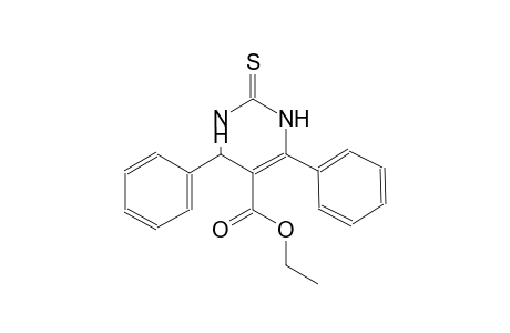 ethyl 4,6-diphenyl-2-thioxo-1,2,3,4-tetrahydro-5-pyrimidinecarboxylate