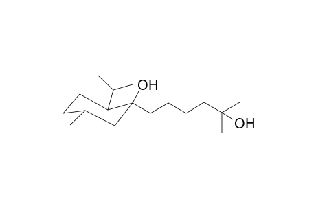 1-(5-Hydroxy-5-methylhexyl)-2-isopropyl-5-methylcyclohexanol