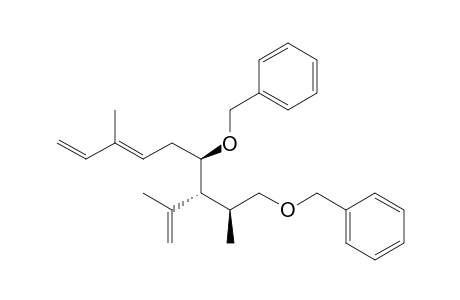 [(2S,3R,4R,6E)-2,7-dimethyl-3-(1-methylethenyl)-4-phenylmethoxynona-6,8-dienoxy]methylbenzene