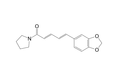 PIPERILINE;(2E,4E)-N-[5-(3',4'-METHYLENEDIOXY-PHENYL)-PENTA-2,4-DIENOYL]-PYRROLIDINE