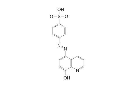 p-(8-HYDROXY-5-QUINOLYLAZO)BENZENESULFONIC ACID