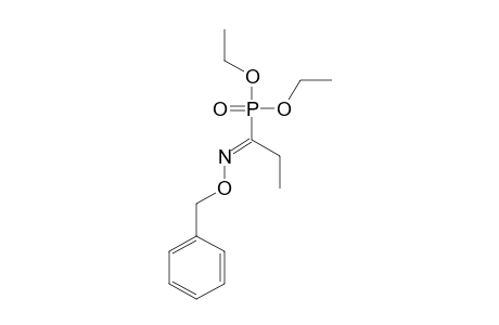 (E)-DIETHYL-1-BENZYLOXYIMINOPROPYLPHOSPHONATE