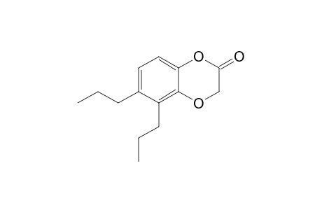 5,6-Di-n-propyl-1,4-benzodioxan-2-one