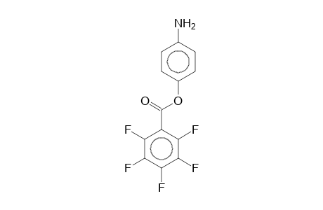 Pentafluorbenzoesaeure-(p-aminophenyl)-ester
