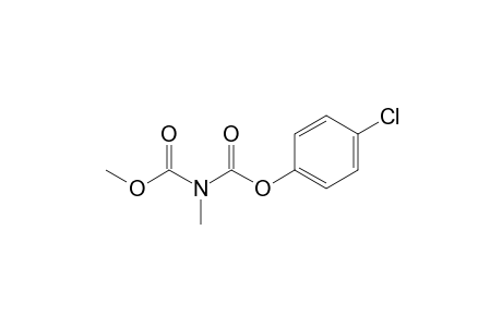 N-(Methoxycarbonyl)-N-(p-chlorophenoxycarbonyl)-methylamine