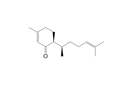(6S)-3-methyl-6-[(2R)-6-methylhept-5-en-2-yl]-1-cyclohex-2-enone