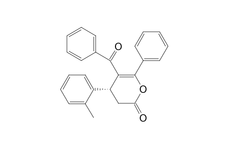 (R)-5-benzoyl-6-phenyl-4-(o-tolyl)-3,4-dihydro-2H-pyran-2-one