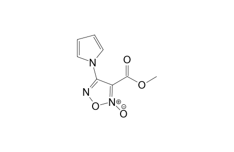 methyl 2-oxido-4-pyrrol-1-yl-1,2,5-oxadiazol-2-ium-3-carboxylate